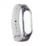 Ремешок TPU Armorstandart для Xiaomi Mi Band 4 3 Blue Flowers (ARM52066)