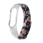 Ремешок TPU Armorstandart для Xiaomi Mi Band 4 3 Blue Flowers (ARM52066)
