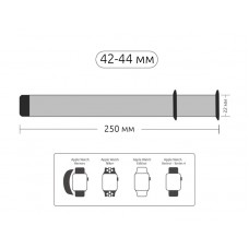 Браслет металлический Armorstandart Milanese Loop для Apple Watch 42mm 44mm Gold (ARM52237)