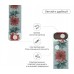 Браслет металлический Armorstandart Milanese Loop для Apple Watch 38mm 40mm Flowers Fuchsia (ARM5295