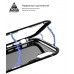 Чехол бампер Metal Armorstandart Magnetic Case 1 для iPhone XS Transparent/Black (ARM53386)