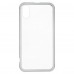 Чехол бампер Metal Armorstandart Magnetic Case 1 для iPhone XS Transparent/White (ARM53387)