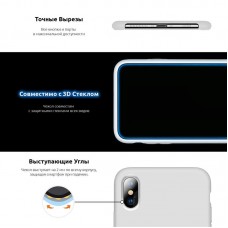 Чехол накладка TPU Armorstandart Soft Touch New для Huawei Honor 10 Lite Midnight Blue (ARM53975)