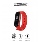 Ремешок TPU Armorstandart Superhero Edition для Xiaomi Mi Band 4 3 Iron Man Red (ARM55062)