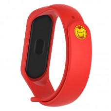Ремешок TPU Armorstandart Superhero Edition для Xiaomi Mi Band 4 3 Iron Man Red (ARM55062)