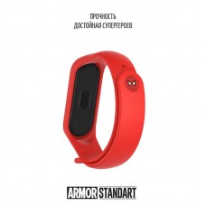 Ремешок TPU Armorstandart Superhero Edition для Xiaomi Mi Band 4 3 Spider Man Red (ARM55063)