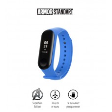 Ремешок TPU Armorstandart Superhero Edition для Xiaomi Mi Band 4 3 Superman Blue (ARM55071)