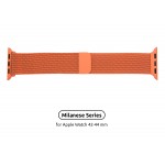 Браслет Metal Armorstandart Milanese Loop для Apple Watch 42mm 44mm Orange (ARM55249)