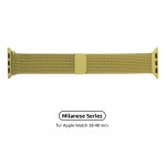 Браслет Metal Armorstandart Milanese Loop для Apple Watch 38mm 40mm Yellow (ARM55253)