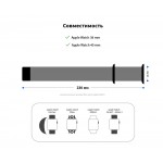 Браслет Metal Armorstandart Milanese Loop для Apple Watch 38mm 40mm Yellow (ARM55253)