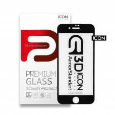 Защитное стекло Armorstandart Icon 3D Full Glue для iPhone SE 2020 Black (ARM55980-GI3D-BK)