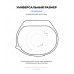 Ремешок TPU Armorstandart Silicone для Xiaomi Mi Band 3 4 Sun Sky (3шт) Black/Royal Blue/Yellow
