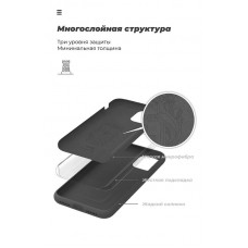 Чехол накладка TPU Armorstandart Icon для Samsung S20 Ultra G988 Black (ARM56357)