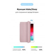 Чехол книжка PU ArmorStandart Smart для Apple iPad 10.2 2020 2019 Pink/Sand (ARM56613)