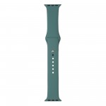 Ремешок TPU Armorstandart Sport 2 размера для Apple Watch 38mm 40mm Pine Green (ARM56844)