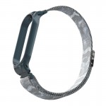 Браслет Metal Armorstandart Milanese Magnetic Band для Xiaomi Mi Band 6 5 Khaki White (ARM56857)