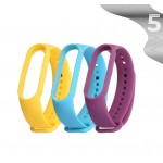 Ремешок TPU Armorstandart для Xiaomi Mi Band 7 6 5 Viola Pansy 3шт (ARM57048)