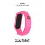 Ремешок TPU Armorstandart Superhero Edition для Xiaomi Mi Band 7 6 5 Wonder Woman Pink (ARM57070)