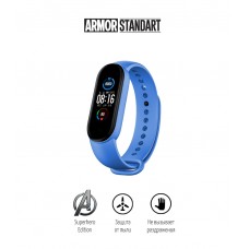 Ремешок TPU Armorstandart Superhero Edition для Xiaomi Mi Band 7 6 5 Superman Blue (ARM57074)