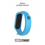 Ремешок TPU Armorstandart Superhero Edition для Xiaomi Mi Band 7 6 5 Captain Marvel Blue (ARM57075)
