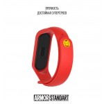 Ремешок TPU Armorstandart Superhero Edition для Xiaomi Mi Band 7 6 5 Iron Man Red (ARM57109)