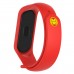 Ремешок TPU Armorstandart Superhero Edition для Xiaomi Mi Band 7 6 5 Iron Man Red (ARM57109)
