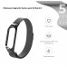 Браслет Metal Armorstandart Milanese Magnetic для Xiaomi Mi Band 6 5 Black (ARM57181)