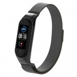 Браслет Metal Armorstandart Milanese Magnetic для Xiaomi Mi Band 6 5 Black (ARM57181)