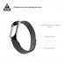 Браслет Metal Armorstandart Milanese Magnetic для Xiaomi Mi Band 6 5 Black (ARM57181)