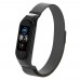 Браслет Metal Armorstandart Milanese Magnetic для Xiaomi Mi Band 6 5 Black (ARM57181)