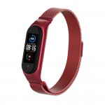 Браслет Metal Armorstandart Milanese Magnetic для Xiaomi Mi Band 6 5 Red (ARM57182)
