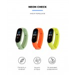 Ремешок TPU Armorstandart для Xiaomi Mi Band 7 6 5 (3шт) Light Olive/Lime/Orange (ARM57626)