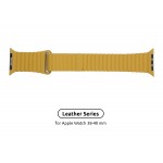 Ремешок PU Armorstandart Loop для Apple Watch 38mm 40mm Yellow (ARM57841)