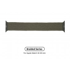 Ремешок Nylon Armorstandart Braided Solo Loop для Apple Watch 42mm 44mm Inverness Green Size 6 (148 mm) (ARM58075)