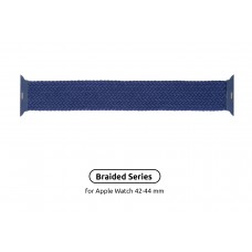 Ремешок Nylon Armorstandart Braided Solo Loop для Apple Watch 42mm 44mm Atlantic/Blue Size 6 (148 mm) (ARM58078)