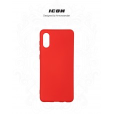 Чехол накладка TPU Armorstandart ICON для Samsung A02 (A022) Chili Red (ARM58230)