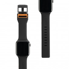 Ремешок TPU UAG HC Civilian Watch Strap для Apple Watch 38mm 40mm Black/Orange