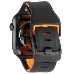 Ремешок TPU UAG HC Civilian Watch Strap для Apple Watch 38mm 40mm Black/Orange