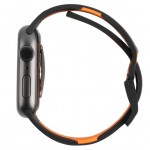 Ремешок TPU UAG HC Civilian Watch Strap для Apple Watch 38mm 40mm Black/Orange