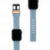 Ремешок TPU UAG HC Civilian Watch Strap для Apple Watch 38mm 40mm Slate/Orange