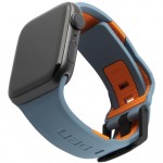 Ремешок TPU UAG HC Civilian Watch Strap для Apple Watch 38mm 40mm Slate/Orange
