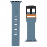Ремешок TPU UAG HC Civilian Watch Strap для Apple Watch 38mm 40mm Slate/Orange