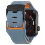 Ремешок TPU UAG HC Civilian Watch Strap для Apple Watch 38mm 40mm Slate/Orange