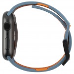Ремешок TPU UAG HC Civilian Watch Strap для Apple Watch 38mm 40mm Slate/Orange