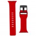 Ремешок TPU UAG HC Civilian Watch Strap для Apple Watch 38mm 40mm Red/Black