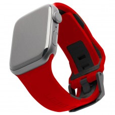 Ремешок TPU UAG HC Civilian Watch Strap для Apple Watch 42mm 44mm Red/Black