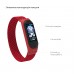 Ремешок Nylon Armorstandart Braided Solo Loop для Xiaomi Mi Band 4 5 6 Red size L (ARM58762)