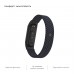 Ремешок Nylon Armorstandart Braided Solo Loop для Xiaomi Mi Band 4 5 6 Charcoal size S (ARM59179)