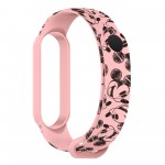 Ремешок TPU Armorstandart Cartoon для Xiaomi Mi Band 7 6 5 Mickey Pink (ARM59255)