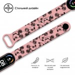 Ремешок TPU Armorstandart Cartoon для Xiaomi Mi Band 7 6 5 Mickey Pink (ARM59255)